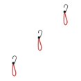 thumbnail image 1 of ZheElen 2pcs Tent Elastic Rope Outdoor Stretch Ropes Strong Bearing Capacity Red 3Set, 1 of 6
