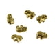 thumbnail image 5 of 50 piezas de dijes de elefante de metal sólido para pulseras DIY, conectores de cuentas espaciadoras Oro antiguo, 5 of 9