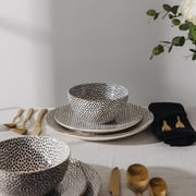 Thyme & Table Dot Collection Bowl, Black and White