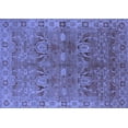 thumbnail image 1 of Ahgly Company Indoor Rectangle Oriental Blue Traditional Area Rugs, 8' x 12', 1 of 4