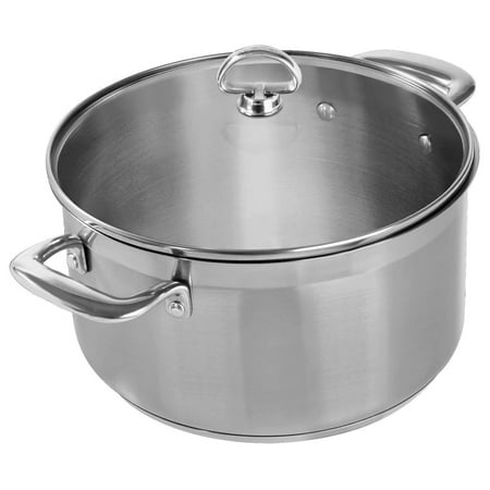 

saney Induction 21 Steel Casserole with Glass Tempered Lid (6-Quart)