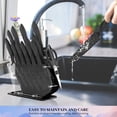 thumbnail image 4 of Ceramic Coated Knife Block Set with 16Pcs Kitchen Knives, 4 of 5