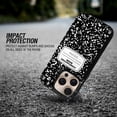 thumbnail image 4 of WIRESTER Case with Card Holder, RFID Blocking Wallet Case Durable PU Leather Kickstand Slim Heavy Duty Shockproof Protective Case for Apple iPhone 16 Pro 6.3" 2024, Black Composition Book, 4 of 7