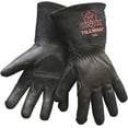 thumbnail image 2 of Tillman 55 Onyx Black Top Grain/Split Cowhide MIG Welding Gloves, X-Large, 2 of 2