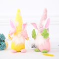 thumbnail image 3 of Gnomo de Pascua hecho a mano conejo decoración nórdico sueco Nisse escandinavo Tomte elfo enano chica habitación decoración regalos esquí esquí Gafas de esquí, 3 of 5