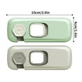 thumbnail image 2 of 1 Pack Child Proof Refrigerator Lock, Child Safety Fridge & Freezer Door Latches with Adhesive, Child Safety Locks for Cabinets, Cupboard, Ovens(A), 2 of 8