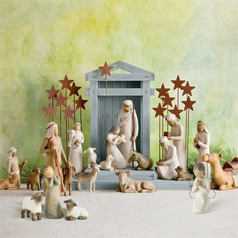 Amazon.com: Willow Tree Nativity Deluxe Plus The Three Wise