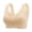Beige, variant on Women's Invisible Latex Bra - No Show Wireless Support Bras Ultra Thin Push up Comfort Bra