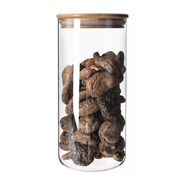 Glass Jars with Airtight Lids Large Durable Storage Jar for Sauces Pickled Vegetables 2