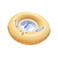thumbnail image 3 of Kids Swimming Rings Durable PVC Floating Toy Inflatable Pool Floats Seat Yellow Cola flotadores de piscina para niños, 3 of 8
