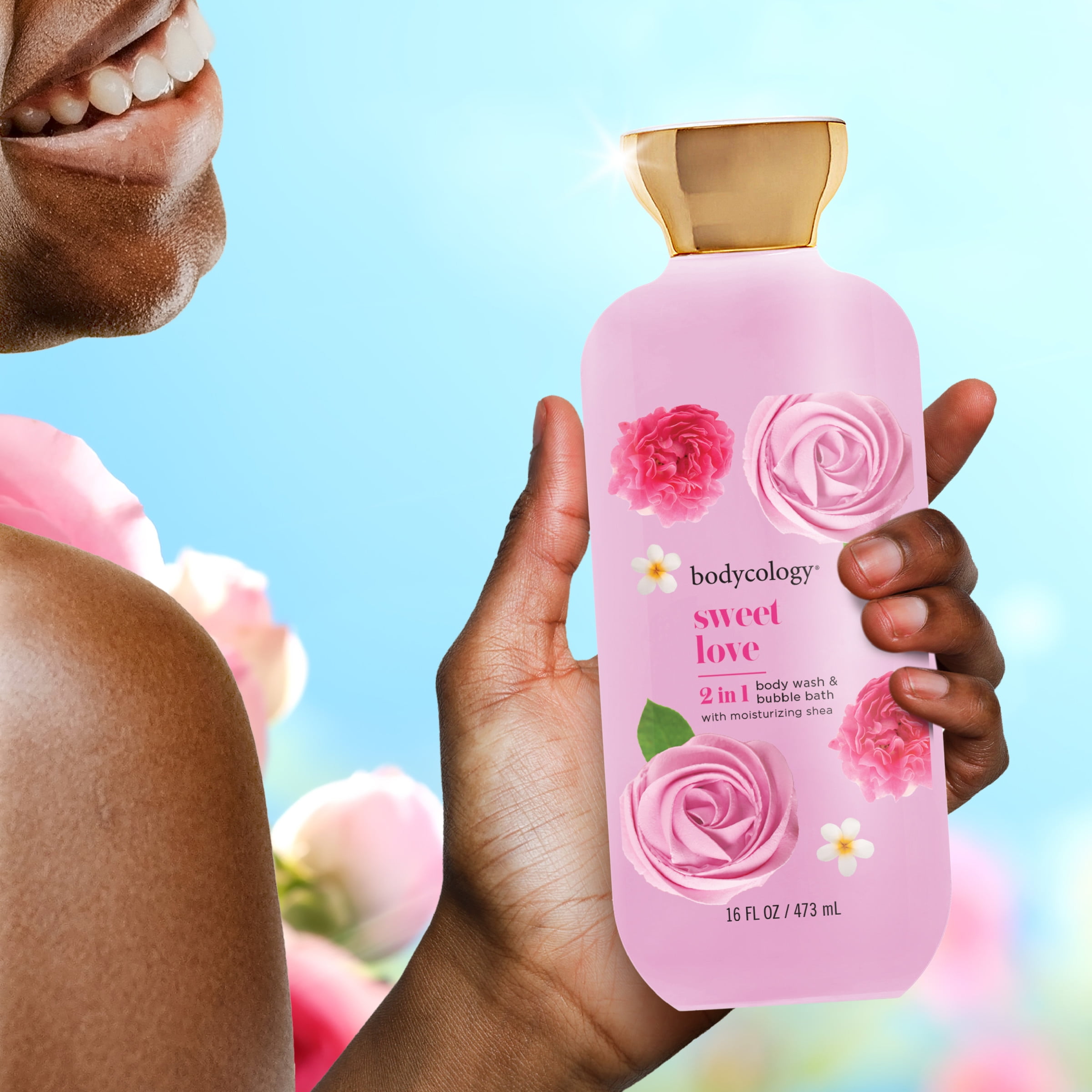 Bodycology, Body Wash & Bubble Bath, 16 fl oz, Sweet Love