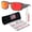 Matte Black Camo Frame | Prizm Ruby Lens, variant on OO9521 Tourniquet Square Shaped Non-Polarized Sunglasses for Men - Includes Official Eyewear Kit - Matte Black Camo Frame with Prizm Ruby Lens
