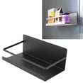 thumbnail image 3 of Magnetic Spice Rack for Refrigerator, Space Saving Metal Shelf with Accessories - Organize Spices, Olive Oil, Coffee, Scissors, Oven Mitts, Expand Space, 3 of 7