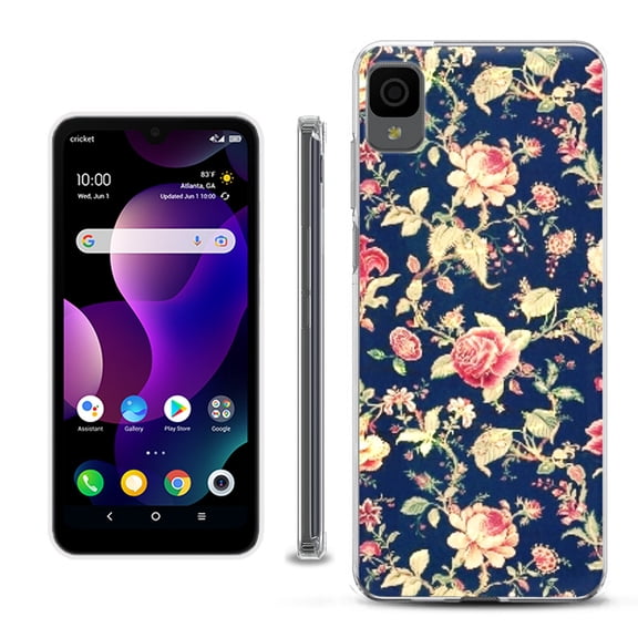 Slim-Fit Gel TPU Phone Case for TCL 30Z / 30 Z / 30 LE, by OneToughShield ® - Floral Garden