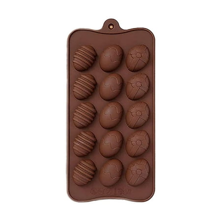 

KKCXFJX Lightning Deals of Today Easter Mold 6 With 15 With Diy Creative Chocolate Mold Candle Silicone Mold