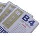 thumbnail image 4 of 10 Piezas Sunnimix Plástico Duro Insignia Titular Tarjeta ID Protector Manga Bolsa SM SunniMix Titular de la tarjeta, 4 of 8