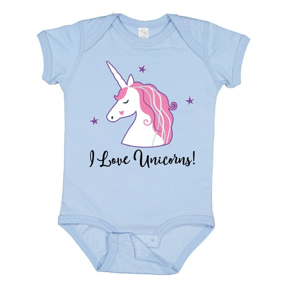 Inktastic Unicorn Girls Cute Fantasy Gift Girls Baby Bodysuit