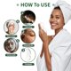 thumbnail image 4 of Herramienta de masaje facial Gua Sha LeMeeoly de acero inoxidable, 4 of 6