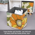 10.6in Folding Storage Box Solid Material Handle On Both Sides For Easy ...