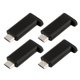 thumbnail image 4 of Adaptador tipo C, 4 Uds. Micro Mini convertidor multifuncional portátil convertidor Microto tipo C rendimiento sólido, 4 of 8