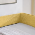thumbnail image 6 of MIKIBAMA Yellow Boucle Fabric Full Size Daybed with Trundle Sofa Bed, 6 of 10