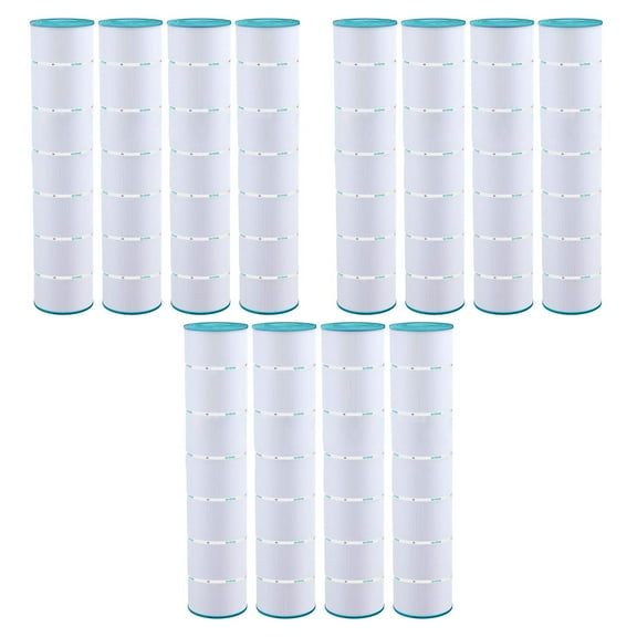 Hurricane 12 Pack HF7494-04 Advanced Pool and Spa Filter Cartridge Replacement