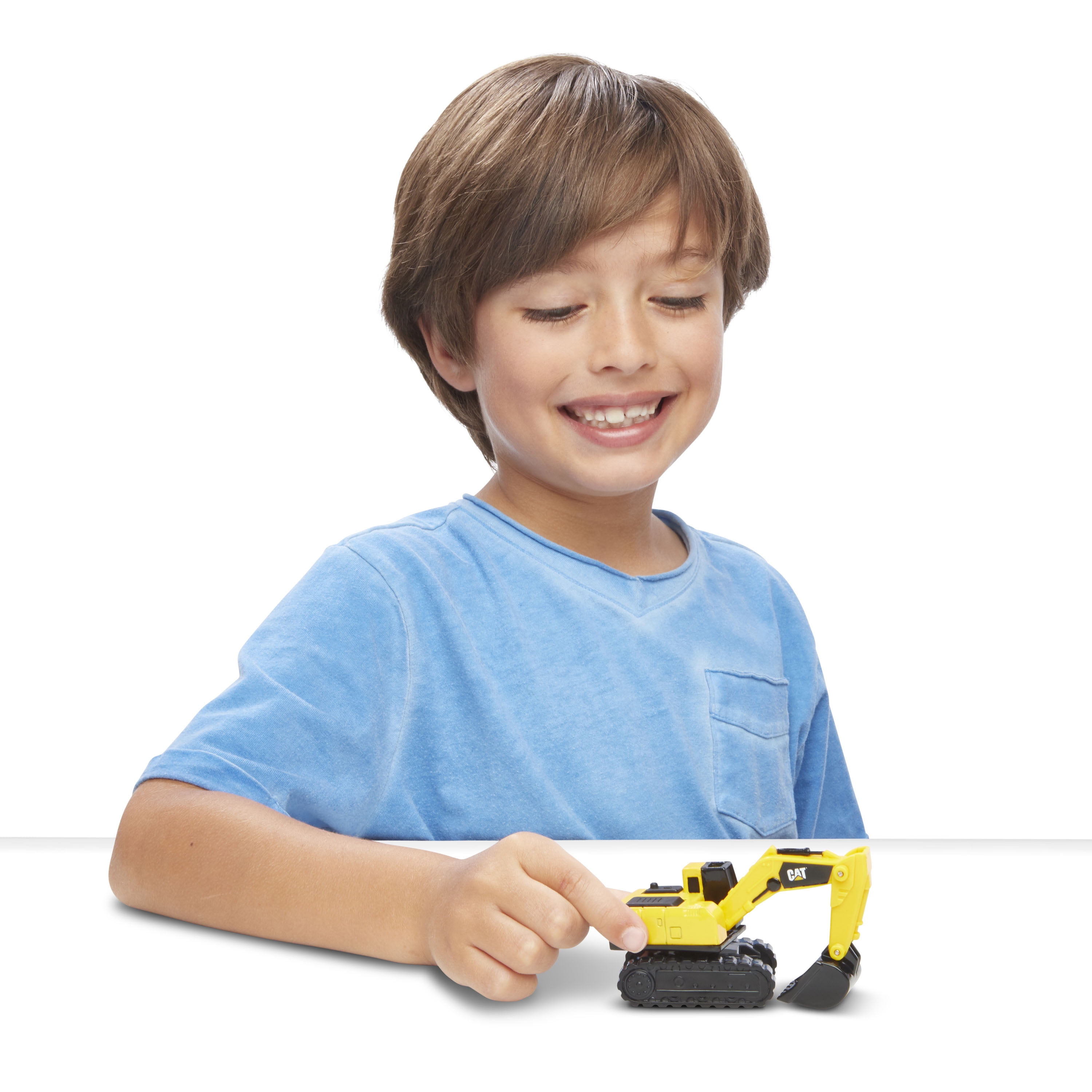 Cat® Metal 3 pack Wheel Loader/Excavator/Steam Roller