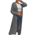 thumbnail image 1 of CEHVOM Mode Femmes Cardigan Ample à Manches Longues en Liquidation, 1 of 6