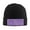 Black, variant on Purple Paint Beanie Hat Knit Hat Skull Cap for Men Women Winter Hat Black