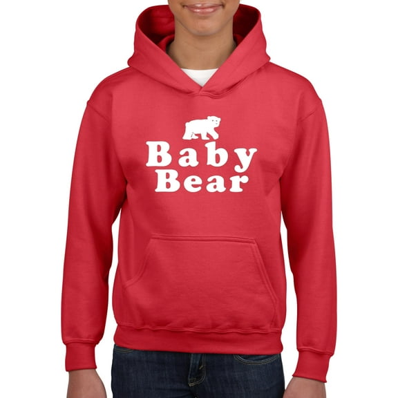 IWPF - Big Girls Hoodies and Sweatshirts - Baby Bear