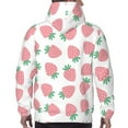 thumbnail image 7 of Naloa Strawberry Men's Casual Hooded Collar Drawstring Hoodies Pullover Sweatshirts Casual Long Sleeve Shirts-3X-Large, 7 of 7