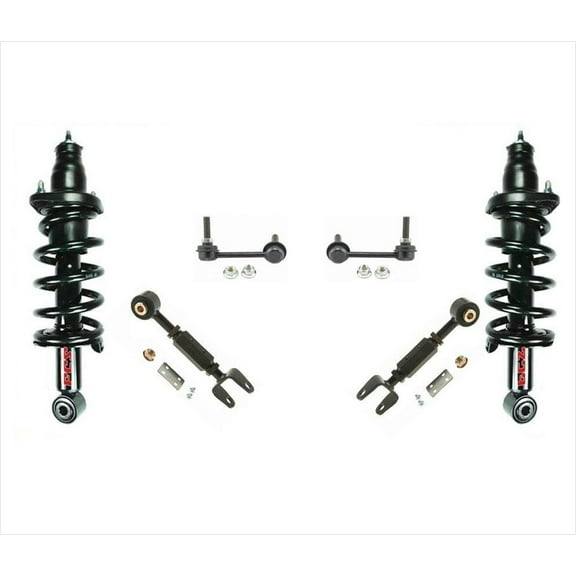 Rear of SUV Struts Rear Upper Control Arms & Links 6Pc 02-06 Fits Honda CR-V