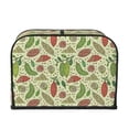 thumbnail image 2 of Lsque Finger Lime Fruits Print 4 Slice Toaster Cover , Kitchen Appliance Dustproof Protector , Toaster Protector Dustproof Kitchen Appliance Cover, 2 of 7