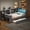 Grey, variant on Harper & Bright Designs Full Size Daybed with Trundle, Desk and LED, Wood Captains Bed with Upholstered Headboard, Charging Station and Bookcase Shelves, Beige White