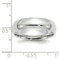 thumbnail image 3 of 14K White Gold Comfort Fit Wedding Band Sz 7.5, 3 of 3