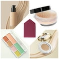 thumbnail image 3 of Unique Bargains 10 Pcs House Shape Face Makeup Sponge Wine Red, 3 of 4