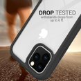 thumbnail image 3 of CoverON Apple iPhone 11 Pro Max Case Heavy Duty Full Body Slim Fit Shockproof Clear Phone Cover - EOS Series, 3 of 8