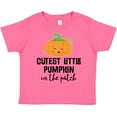 thumbnail image 3 of Inktastic Cutest Little Pumpkin in the Patch Halloween Boys or Girls Toddler T-Shirt, 3 of 5