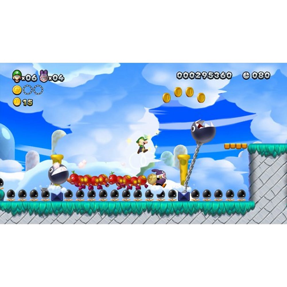 Nintendo Wii U 32GB Video Game Console with Super Mario Bros U + Luigi U Games, Black