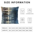 thumbnail image 5 of Blue and Grey Abstract Art Artwork Pillow Cover, Gallery Modern Decorative Throw Pillows Cushion Cover for Bedroom Sofa Living Room, 5 of 5