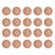 thumbnail image 2 of Wood Buttons 50Pcs Classic Round Coat Replacement Buttons For DIY Crafts Light Brown Color Suitable For Knitting And Sewing Projects, 2 of 4