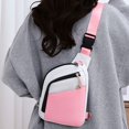 thumbnail image 5 of ibiyuan Medium Crossbody Bags For Women Slim Compact Waterproof Crossbody Shoulder Bag Unisex, Travel Passport Carry Purse for Trips Everyday Use, 5 of 5