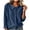 Z-Navy-womens cardigans lightweight, variant on Hfnxid Women Button Down Shirts Corduroy Lapel Cardigan Loose Fit Casual Tshirts Dressy Solid Color Work Blouses Army Green L