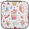 thumbnail image 2 of GZHJMY Sweet Candy Jewelry Box for Teens Girls Women Birthday Christmas Gift, Portable PU Leather Jewelry Storage Box Mini Travel Jewelry Case for Necklace Bracelet Earrings Rings, 2 of 7