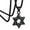 01. Black, variant on Bestyle Jewish Star of David Necklace Hexagram Pendant Necklace Stainless Steel Jewelry Gifts for Men Boyfriend Dad Father - Black