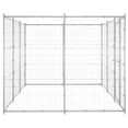 thumbnail image 2 of vidaXL Outdoor Dog Kennel Galvanised Steel 7.26 m², 2 of 4