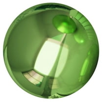 IMIKEYA Polished Gazing Globe, Green Stainless Steel, Reflective Garden Decor