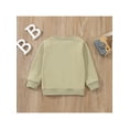 thumbnail image 3 of xiaxaixu Chandail en Molleton Parent-Enfant, Motif Imprimé Lettres Col Rond Pull, 3 of 9