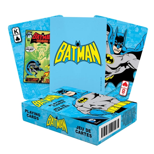 Baraja de cartas con temática de Batman de Aquarius DC