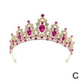 thumbnail image 6 of ZOUBAOQ Crystal Tiara Crown Wedding Tiara for Women, Girls Bridal Headband Rhinestone Queen Crown Rhinestone Tiara Crowns Crystal Princess Headpieces for Wedding Prom Birthday Party, 6 of 9